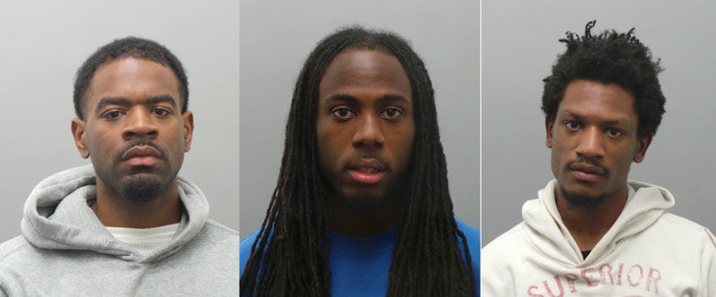 Trio charged in Wood River holdup